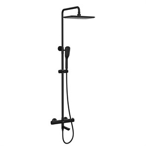 {{photo.Alt || photo.Description || 'Смеситель для ванны и душа Lemark Ursus термостатический с регулируемой высотой штанги и лейкой верхнего душа «Тропический дождь» (LM7272BL)'}}