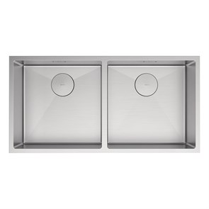 {{photo.Alt || photo.Description || 'Кухонная мойка Lemark PRORAN 900 прямоугольная с двумя чашами из нержавеющей стали цвет: сталь (9937137)'}}