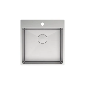 {{photo.Alt || photo.Description || 'Кухонная мойка Lemark JANGA 490 прямоугольная из нержавеющей стали цвет: сталь (9937105)'}}