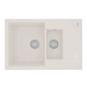 {{photo.Alt || photo.Description || 'Кухонная мойка Lemark RAMZA 760 врезная прямоугольная с доп.чашей и крылом из кварцгранита цвет: Жасмин  (9910040)'}}