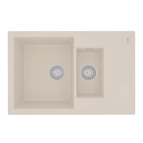 {{photo.Alt || photo.Description || 'Кухонная мойка Lemark RAMZA 760 врезная прямоугольная с доп.чашей и крылом из кварцгранита цвет: Шампань  (9910042)'}}