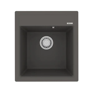 {{photo.Alt || photo.Description || 'Кухонная мойка Lemark HANKA 450 врезная прямоугольная из кварцгранита цвет: Серый шёлк (9910011)'}}