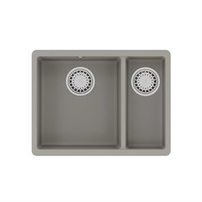 {{photo.Alt || photo.Description || 'Кухонная мойка Lemark SINARA 550.2-U подстольного монтажа с доп.чашей из кварцгранита цвет: Грей (9910081)'}}