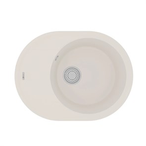 {{photo.Alt || photo.Description || 'Кухонная мойка Lemark LACHA 620 врезная овальная с крылом из кварцгранита цвет: Жасмин  (9910052)'}}