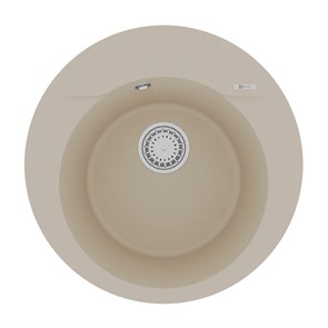 {{photo.Alt || photo.Description || 'Кухонная мойка Lemark SULA 500 врезная круглая из кварцгранита круглая цвет: Бежевый (9910002)'}}