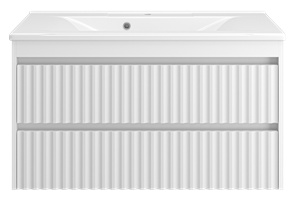 {{photo.Alt || photo.Description || 'Тумба под раковину Brevita Balaton 100 подвесная (белая)'}}