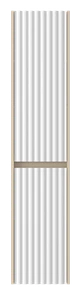 {{photo.Alt || photo.Description || 'Шкаф - пенал Brevita Balaton 35 подвесной правый (белый, бежевый)'}}