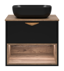 {{photo.Alt || photo.Description || 'Тумба под раковину Brevita Bergen 60 с подсветкой подвесная (черная)'}}