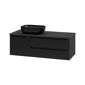 {{photo.Alt || photo.Description || 'CARGO -120 Тумба подвесная с 2 ящ. 1 дв. черный + столешница + раковина'}}