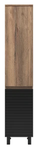 {{photo.Alt || photo.Description || 'Шкаф - пенал Brevita Dakota 35 универсальный правый (черный)'}}