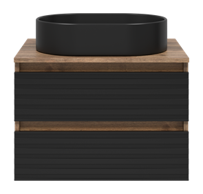 {{photo.Alt || photo.Description || 'Тумба под раковину Brevita Dakota 60 подвесная (черная)'}}