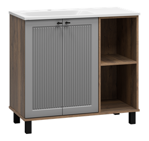 {{photo.Alt || photo.Description || 'Комплект Lumus 90 напольная тумба с раковиной, левая'}}