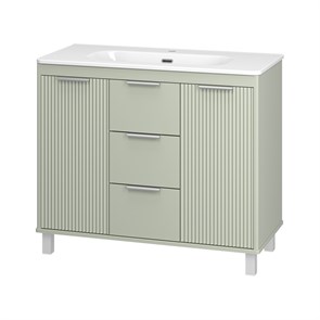 {{photo.Alt || photo.Description || 'Комплект Risacca Pistachio 100 напольная тумба с раковиной'}}