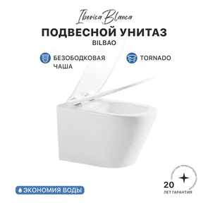 {{photo.Alt || photo.Description || 'Унитаз подвесной IBERICA BLANCA BILBAO Tornado белый (IB.BLB.234.1B1)'}}