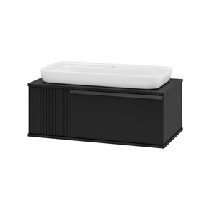 {{photo.Alt || photo.Description || 'Подвесная тумба с раковиной черная  Brevita Savoy 90'}}