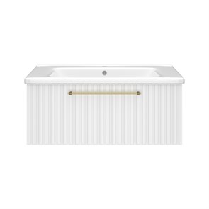 {{photo.Alt || photo.Description || 'Тумба подвесная с раковиной  1 ящ. белый ALICANTE - 90'}}