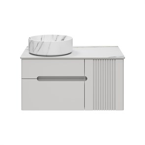 {{photo.Alt || photo.Description || 'Тумба подвесная с раковиной  Pallisandro 80 , серый'}}