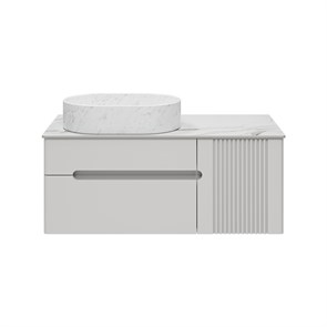 {{photo.Alt || photo.Description || 'Тумба подвесная с раковиной Pallisandro 100 , серый'}}