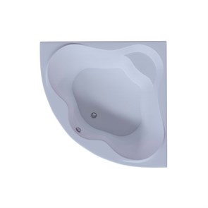 {{photo.Alt || photo.Description || 'Акриловая угловая ванна Aquatek Галатея 135х135 без фронтального экрана, без гидромассажа, вклеенный цельносварной металлический каркас'}}