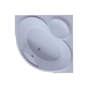 {{photo.Alt || photo.Description || 'Акриловая угловая ванна Aquatek Эпсилон 150х150 без фронтального экрана, без гидромассажа, вклеенный сварной каркас'}}