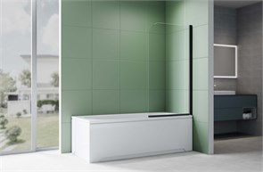 {{photo.Alt || photo.Description || 'Шторка на ванну стеклянная 80см, одноэлементная, поворотная, черная матовая, Aquatek AQ.BSRC.080.1BL, стекло прозрачное, закаленное'}}