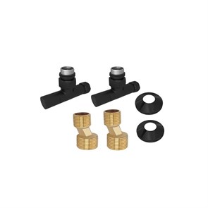 {{photo.Alt || photo.Description || 'Комплект фитингов для подключения полотенцесушителя Aquatek AQ 1020BL, черный муар'}}