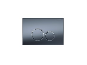 {{photo.Alt || photo.Description || 'Панель смыва для инсталляции оружейная сталь матовая (клавиши круглые) PNS-0000014 Pneumo S, пневматическое управление'}}