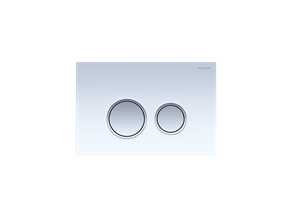 {{photo.Alt || photo.Description || 'Панель смыва для инсталляции Белая,закаленное стекло (клавиша круглая,ободок хром)'}}