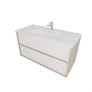 {{photo.Alt || photo.Description || 'Комплект мебели: Тумба ЛИБРА с раковиной 100см, 2 ящика с системой push-to-open, корпус дерево,цвет фасадов белый матовый'}}