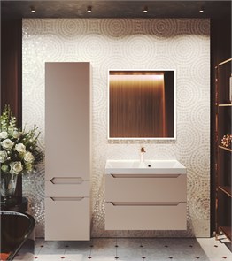 {{photo.Alt || photo.Description || 'Тумба с  раковиной Violetta  для ванной комнаты, подвесная'}}