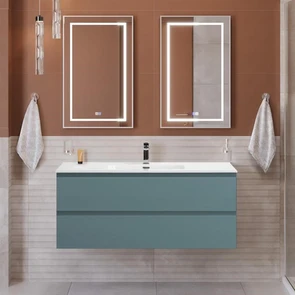 {{photo.Alt || photo.Description || 'Тумба с раковиной подвесная BelBagno KRAFT 120 Голубой Матовый, раковина BB1200ETL'}}