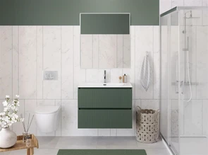 {{photo.Alt || photo.Description || 'Тумба с раковиной подвесная BelBagno UNO-MINI 90 Еловый Матовый, раковина BB-8099-3-90'}}