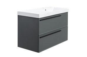 {{photo.Alt || photo.Description || 'Тумба под раковину LA FENICE Elba Grigio TWIN серый 90, FNC-01-ELB-G-90-2'}}