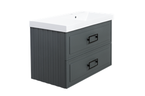 {{photo.Alt || photo.Description || 'Тумба под раковину LA FENICE Cubo Grigio TWIN серый 90, FNC-01-CUB-G-90-2'}}