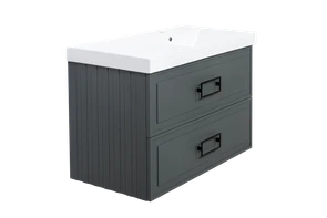 {{photo.Alt || photo.Description || 'Тумба под раковину LA FENICE Cubo Grigio TWIN серый 90, FNC-01-CUB-G-90-2'}}