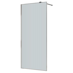 {{photo.Alt || photo.Description || 'Душевая перегородка Azario Walk-in 900x1950 в рамке, рифленое стекло, толщина стекла 8 мм, профиль хром (AZ-271-90-CH-CRF)'}}