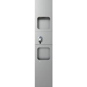 {{photo.Alt || photo.Description || 'Компактный блок с сушилкой для рук 2450 W,диспенсером для бумажных полотенец и баком для мусора 12019.P.S'}}