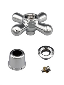 {{photo.Alt || photo.Description || 'Металлическая ручка Ретро для смесителя Vidima и Ideal Standard (20 шлицов) (B964939AA)'}}