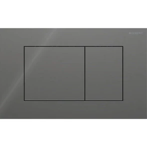 {{photo.Alt || photo.Description || 'Смывная клавиша Geberit Sigma40 для двойного смыва, квадратная: Стекло/Лавовый'}}