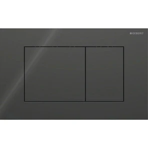{{photo.Alt || photo.Description || 'Смывная клавиша Geberit Sigma40 для двойного смыва, квадратная: Стекло/Чёрный'}}