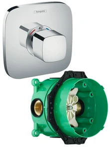 {{photo.Alt || photo.Description || '15706000S Set HG Ecostat E Highflow термостатический смеситель для душа (15706000+01800180)'}}