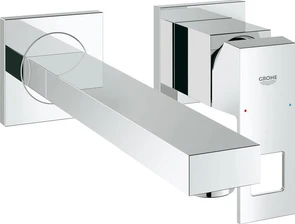 {{photo.Alt || photo.Description || '23447000 Eurocube Внешняя часть смесителя для раковины (вынос 230 мм), хром'}}