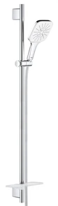 {{photo.Alt || photo.Description || 'Rainshower SmartActive Cube 130 Душевой гарнитур III, душевая штанга 900 мм, шланг 1750 мм, 9,5 л/мин, полочка, белая луна'}}