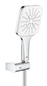 {{photo.Alt || photo.Description || 'Rainshower SmartActive 130 Cube Душевой набор III (квадратный ручной душ, настенный держатель, шланг 1500 мм), 9,5 л/мин, белая луна'}}