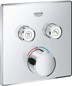 {{photo.Alt || photo.Description || '29148000 Grohtherm SmartControl Внешняя часть смесителя на 2 выхода, хром'}}