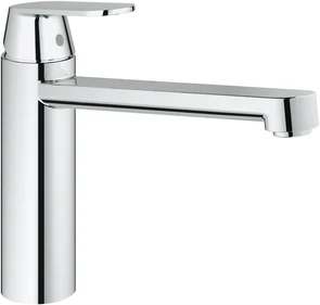 {{photo.Alt || photo.Description || 'Eurosmart Cosmo Смеситель для кухонной мойки с поворотным изливом, хром'}}