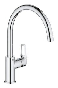 {{photo.Alt || photo.Description || '31232001 BauLoop Смеситель для кухни с высоким C-образным изливом, хром'}}