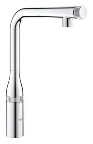 {{photo.Alt || photo.Description || '31615000 Essence SmartControl Смеситель для кухни с выдвижным L-образным изливом, хром'}}