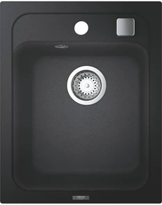 {{photo.Alt || photo.Description || 'K700 Композитная мойка,400 x 500 мм, цвет черный гранит (AP0)'}}
