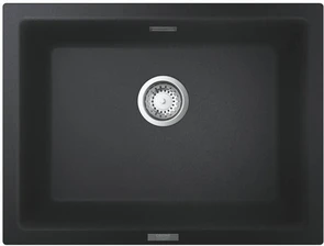 {{photo.Alt || photo.Description || 'K700 Композитная мойка под столешницу,610 x 460, цвет черный гранит (AP0) (5шт.-пал.)'}}